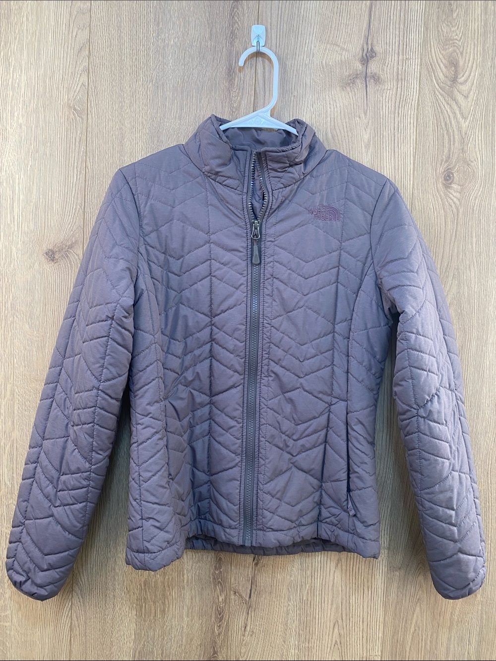 The North Face Women's Brown Quilted Puffer Jacket